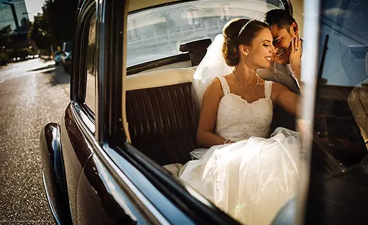 Wedding event shuttle