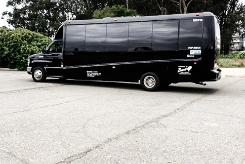 shuttle bus for construction workers