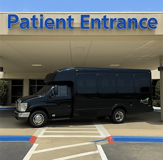 hospital shuttle bus for Patients & Visitors
